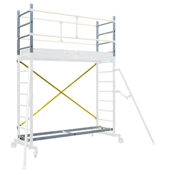 kit rehausse de 1 mètre pour échafaudage grand modèle